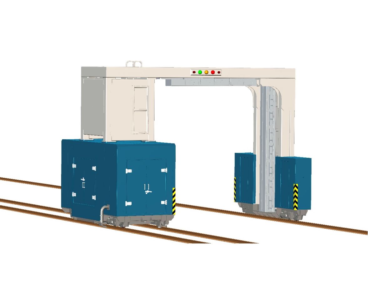抖圈CSD76-96型集装箱车辆检查系统